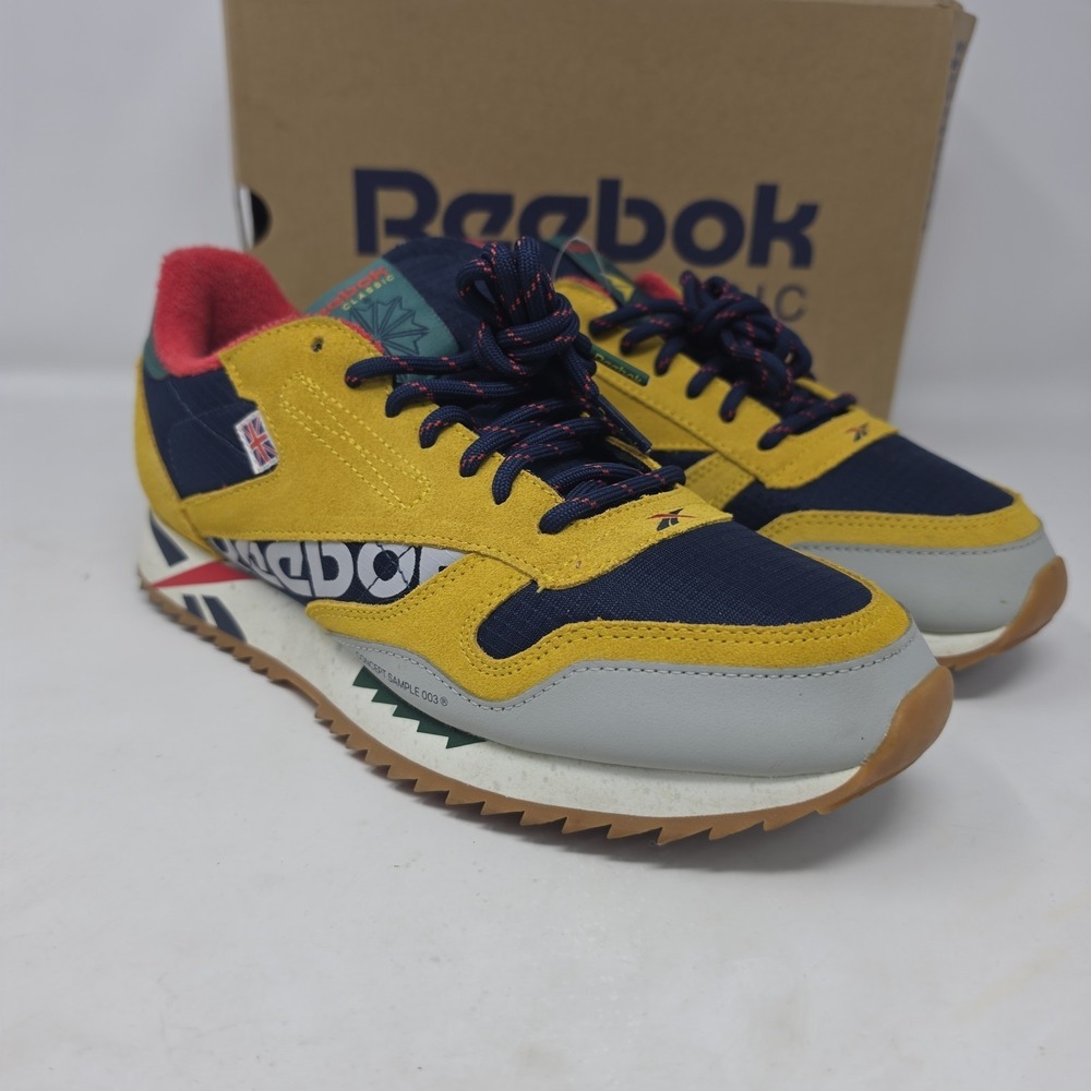 Reebok Men's Leather Ripple Classic Concept Sample 003 Sneaker Size 7/39. - Picture 3 of 14